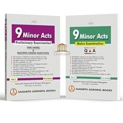 9 Minor Acts for Judicial Service Examination