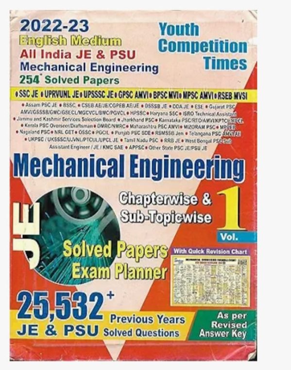 MECHANICAL ENGINEERING JE 1