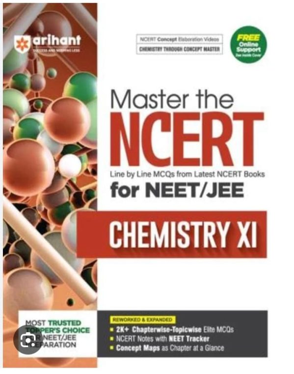 Master the Ncert For Neet (UG) Chemistry