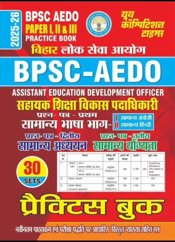 BPSC AEDO Paper