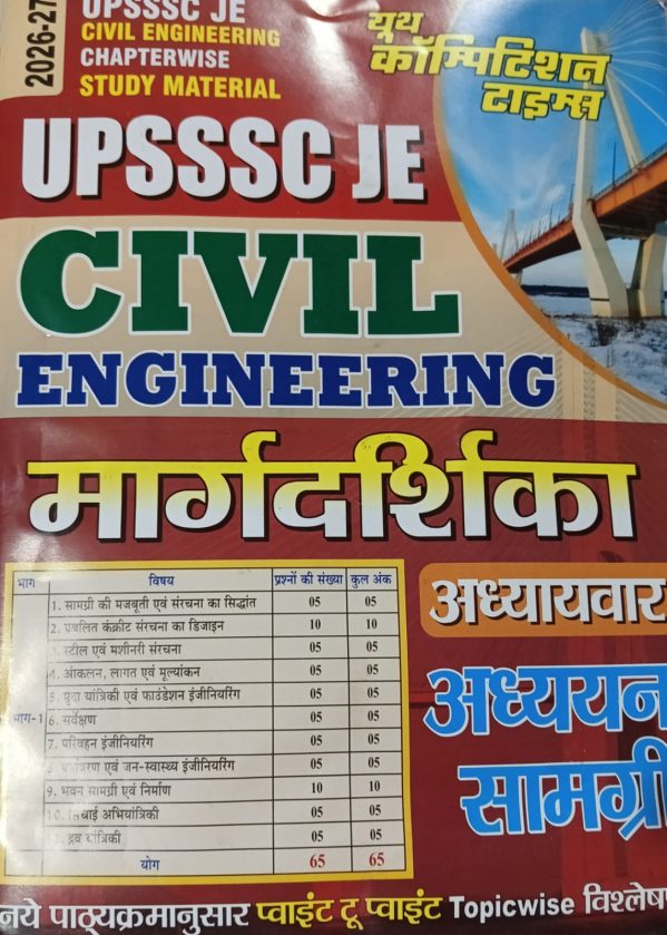 UPSSSC JE CIVIL ENGINEERING