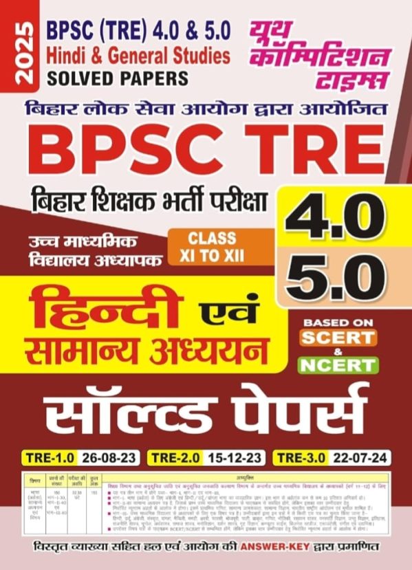 Hindi & General Studies Solved Papers