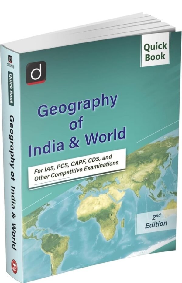 DRISTI GEOGRAPHY OF INDIA AND WORLD QUICK BOOK